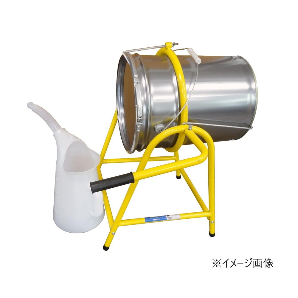 ハンドル付ペール缶スタンド1段 APS-01 【直送品】 返品・キャンセル・他商品と同時購入は不可