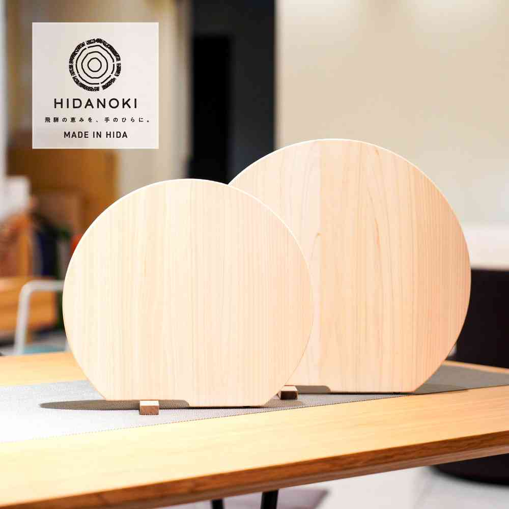 藤栄 HIDANOKI 立つまるいまな板 S HN-001