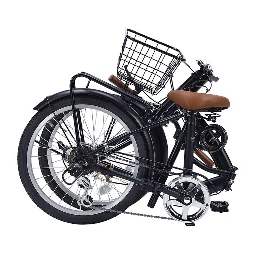 折りたたみ自転車 6段変速 オールインワン MF209 メーカー直送▼返品・キャンセル不可【他商品との同時購入不可】