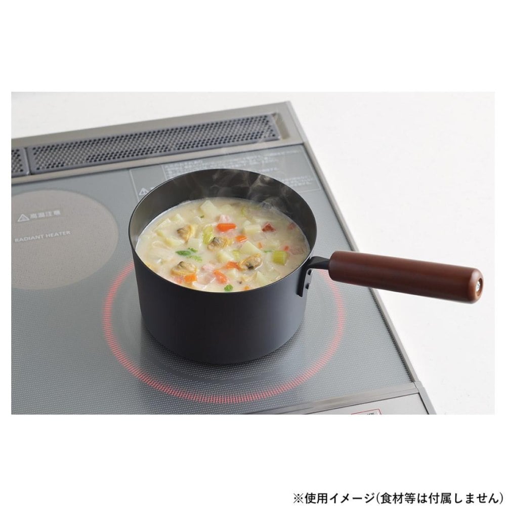 鉄鍋 片手鍋16cm シリコンコーティング 5168 メーカー直送 ▼返品・キャンセル不可【他商品との同時購入不可】