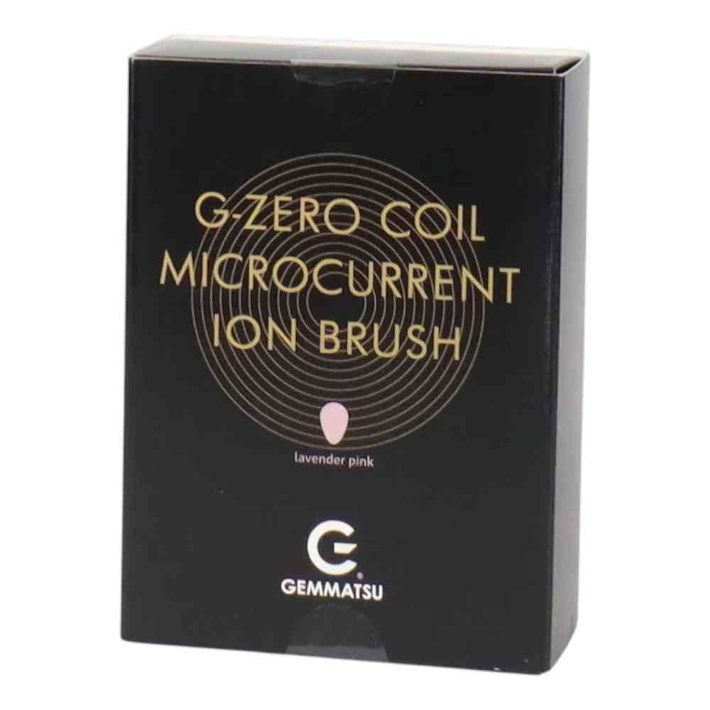 原末石鹸 G-ZERO COIL マイクロカレント イオンブラシ ラベンダーピンク 1個