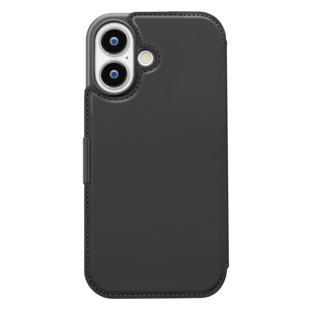 PGA iPhone 17用 バックフリップケース ブラック PG-25ABF01BK 65g