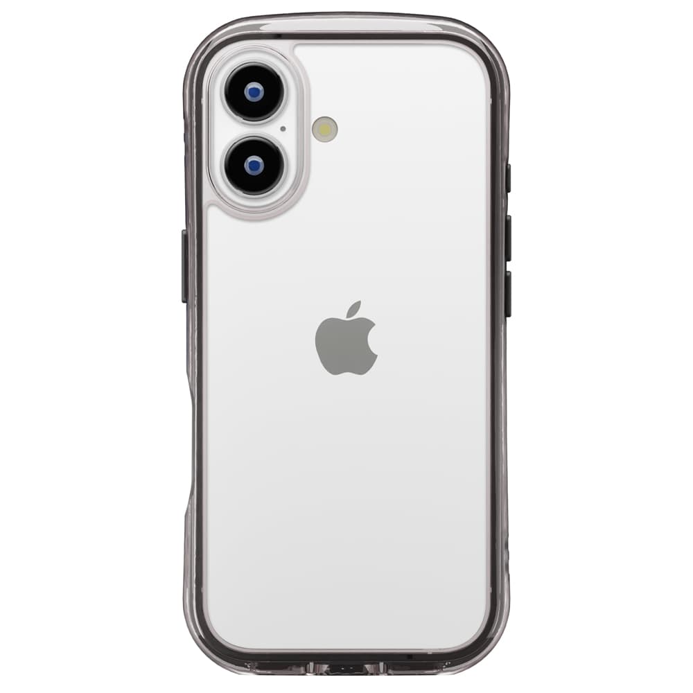 PGA iPhone 17用 エアクッションケース グラファイト PG-25AAR01BK 40g