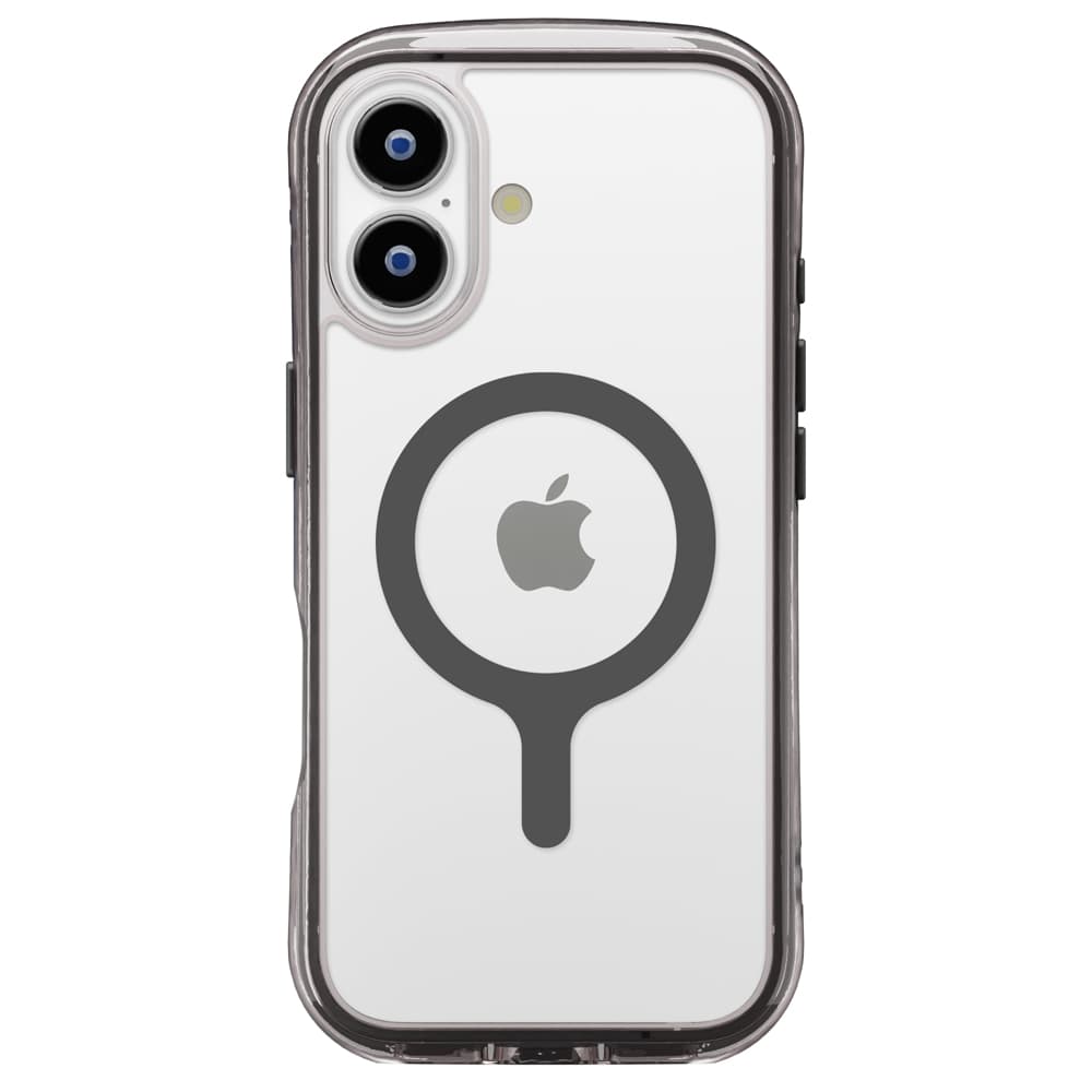 PGA iPhone 17用 MagSafe対応 エアクッションケース グラファイト PG-25AMA01BK 40g