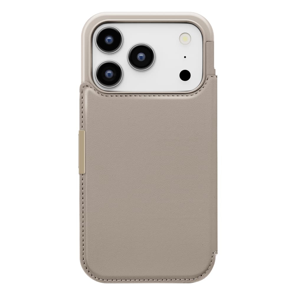 PGA iPhone 17 Pro用 バックフリップケース ベージュ 65g