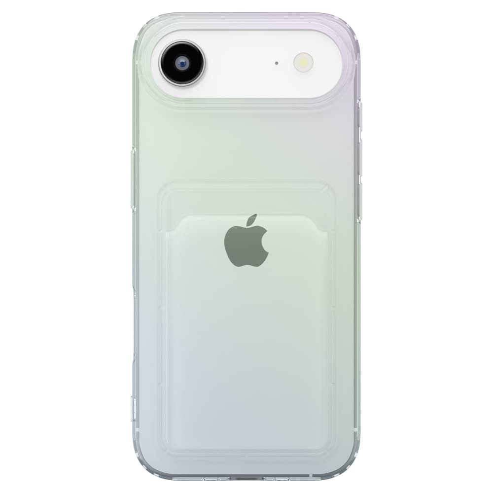 PGA iPhone Air用 クリアポケットケース オーロラ 25g