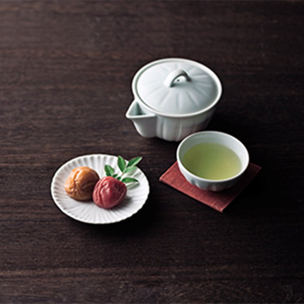◆A525 Premium 紀州南高梅&日本茶セットF◇ メーカー直送 ▼返品・キャンセル不可【他商品との同時購入不可】