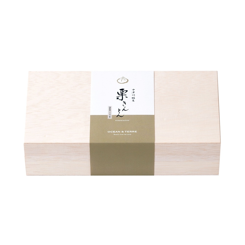 ◆中津川銘菓 栗きんとん8個 木箱入 A1000◇ メーカー直送 ▼返品・キャンセル不可【他商品との同時購入不可】