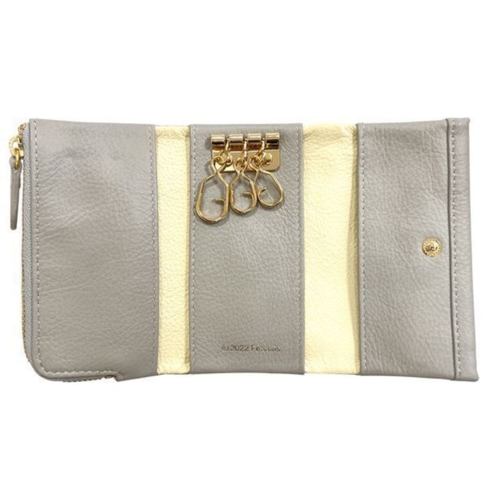 スヌーピーLC SP キーケース グレージュ SN0073 メーカー直送 ▼返品・キャンセル不可【他商品との同時購入不可】