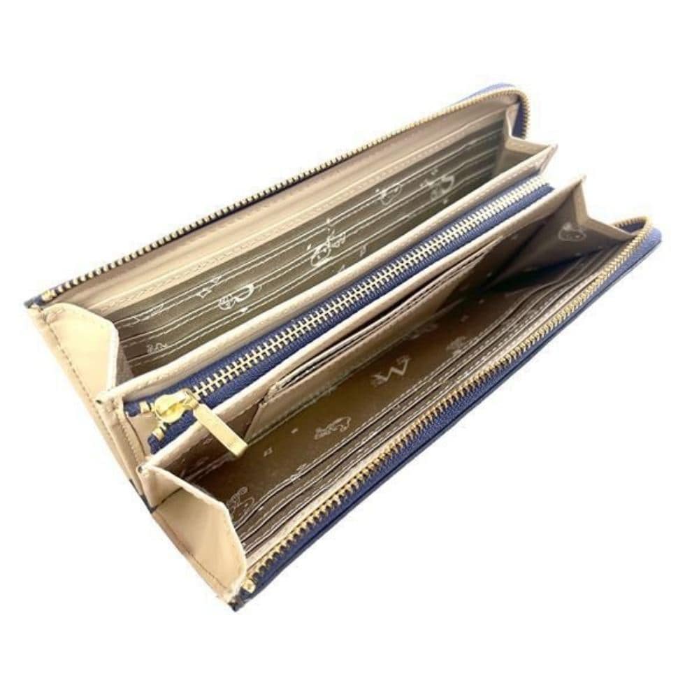 スヌーピーLC クロコ マチ付LF束入 ブルーベリ SN0106 メーカー直送 ▼返品・キャンセル不可【他商品との同時購入不可】