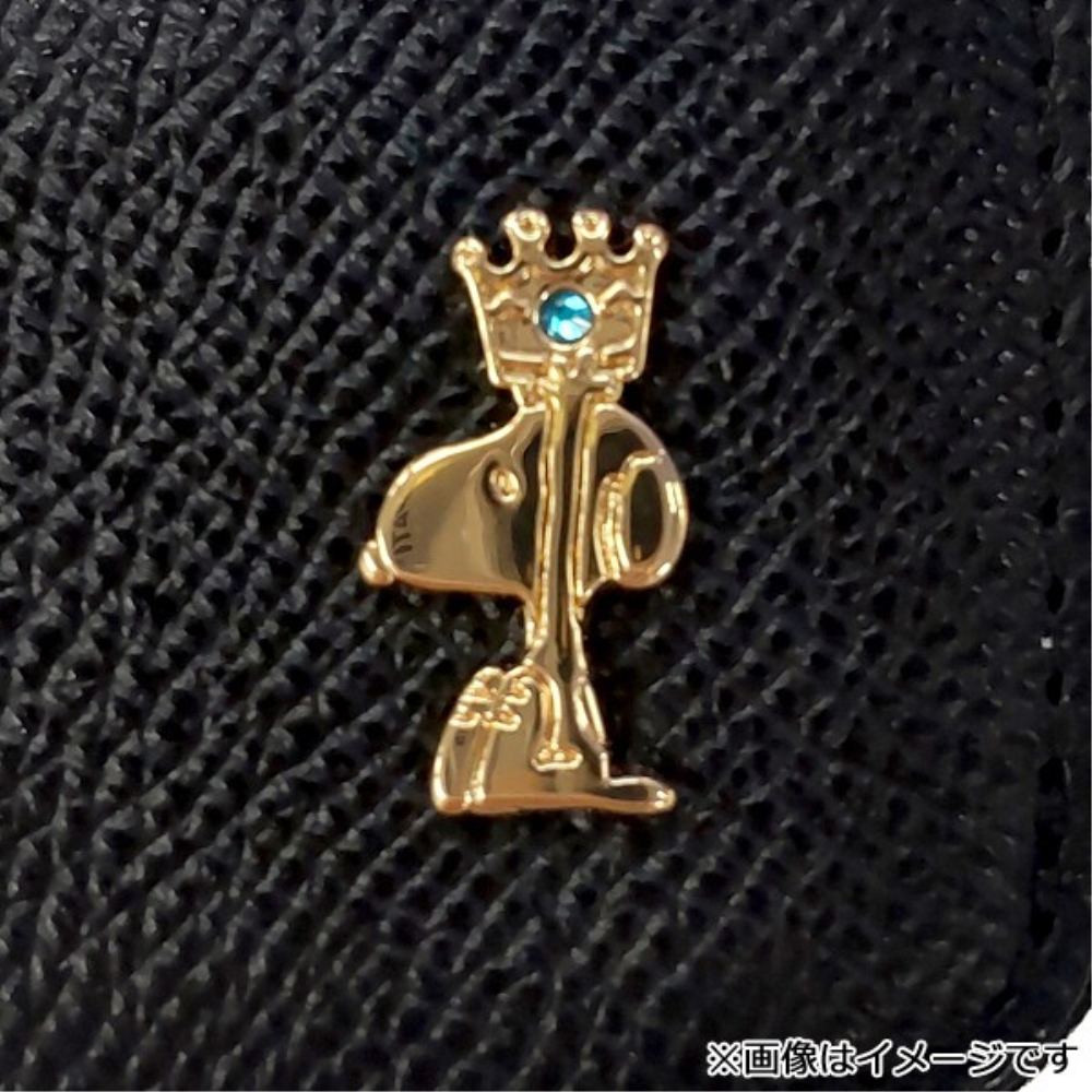 スヌーピーLC クラウン スクエア財布 牛革 BL SN0137 メーカー直送 ▼返品・キャンセル不可【他商品との同時購入不可】