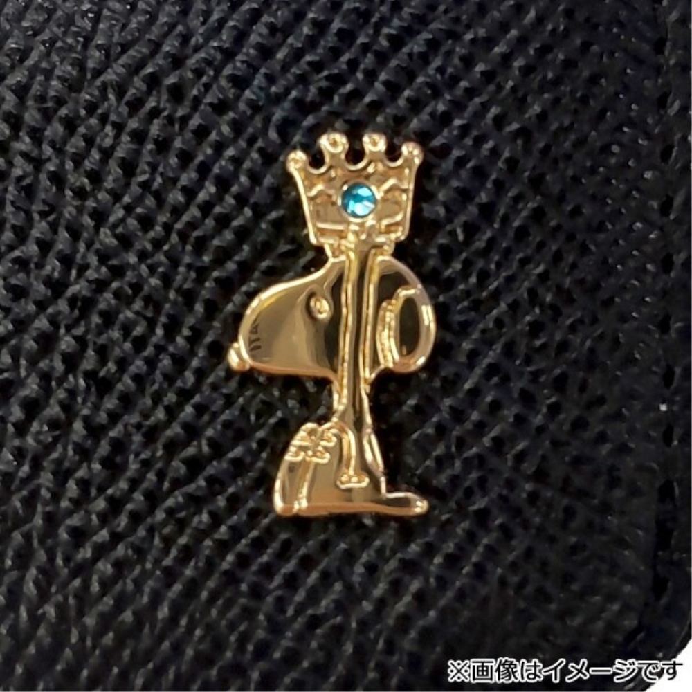 スヌーピーLC クラウン スクエア財布 牛革 BE SN0137 メーカー直送 ▼返品・キャンセル不可【他商品との同時購入不可】