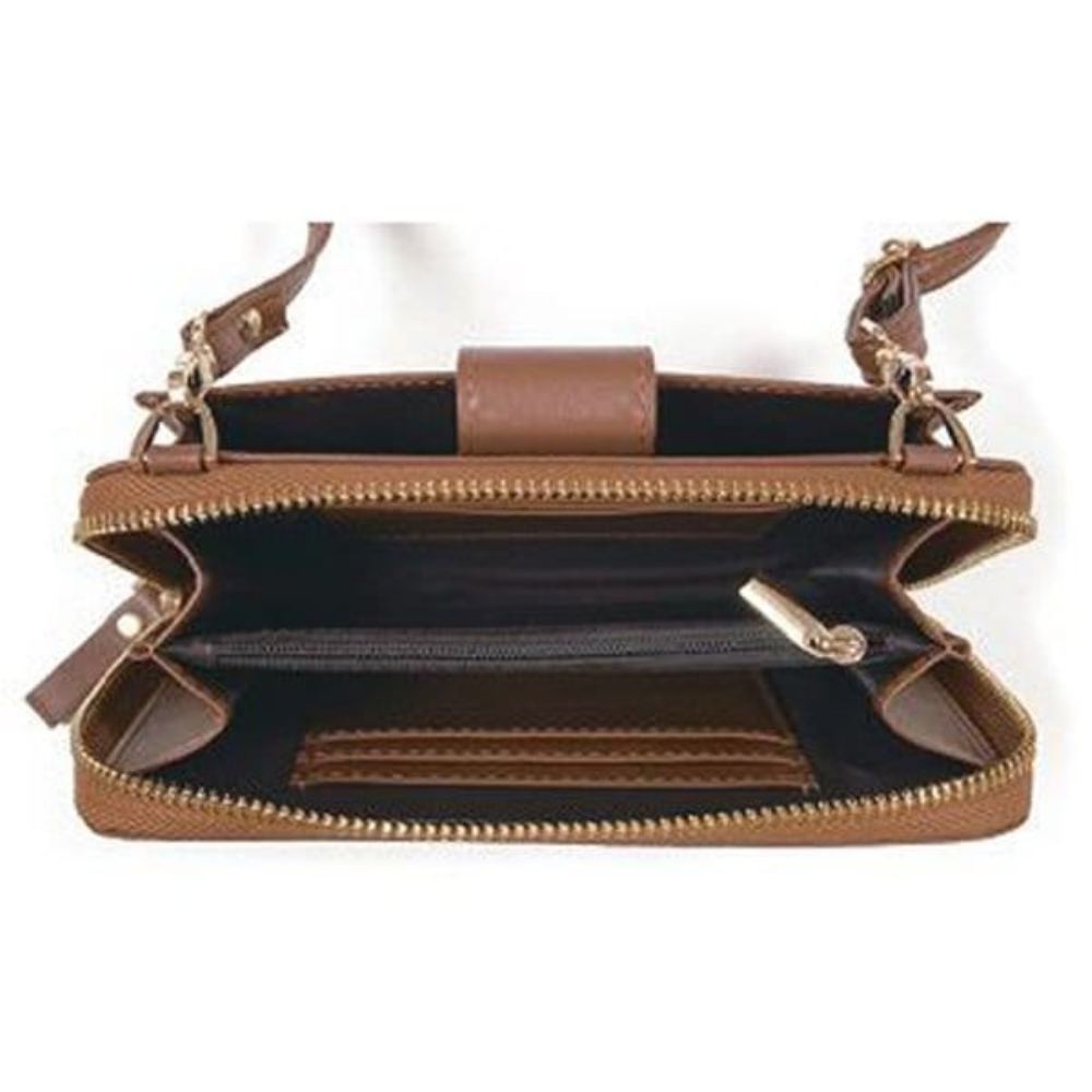 スヌーピーLC 財布機能付スマホショルダー 牛革 SN0156 メーカー直送 ▼返品・キャンセル不可【他商品との同時購入不可】