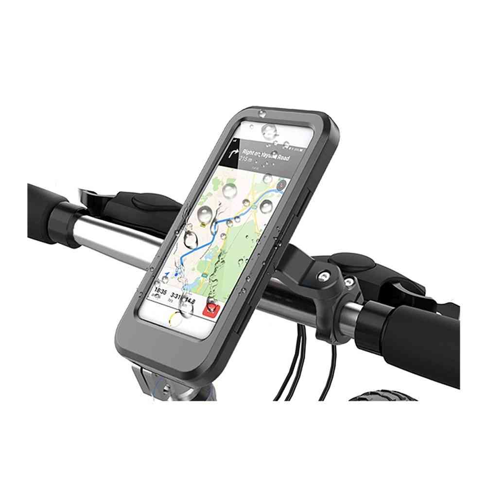 アークス バイク&自転車スマホホルダー4 防水ケース GN-14 ブラック