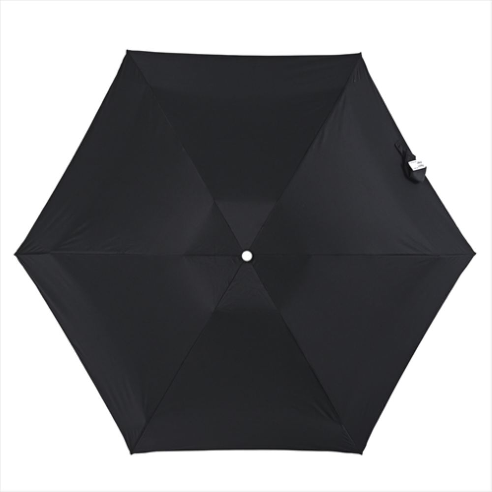 晴雨兼用 折りたたみ傘 50cm ピーチドロップ 17001BK メーカー直送 ▼返品・キャンセル不可【他商品との同時購入不可】