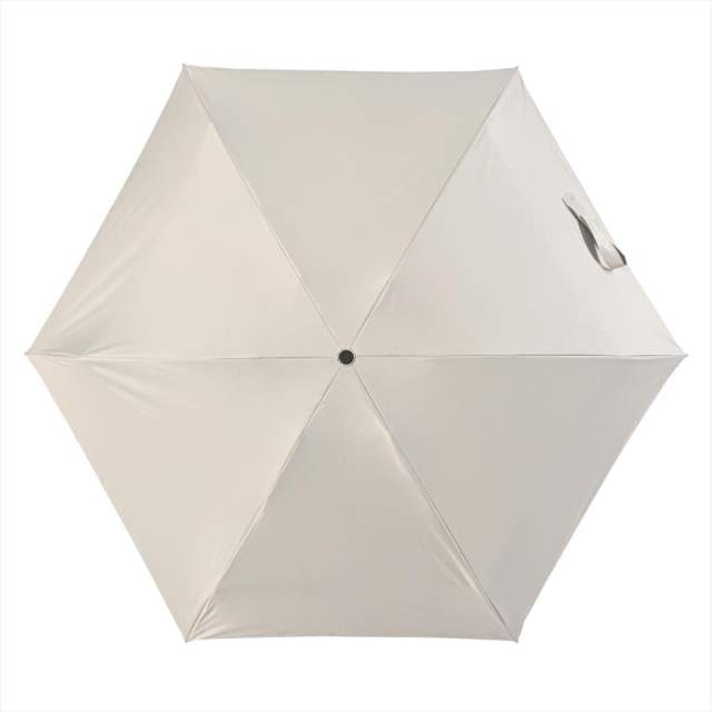 晴雨兼用日傘 折りたたみ傘 ソラニ UVカット 5段 ミニ50cm BG 【直送品】 返品・キャンセル・他商品と同時購入は不可