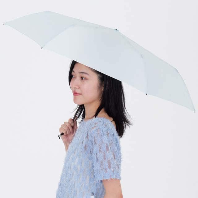 形状記憶 晴雨兼用日傘 折りたたみ傘 メモリラ 軽量50cm MG 【直送品】 返品・キャンセル・他商品と同時購入は不可