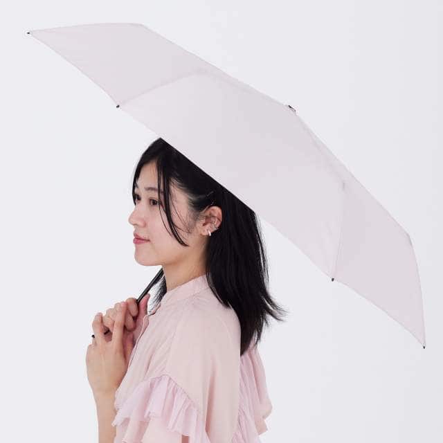 形状記憶 晴雨兼用日傘 折りたたみ傘 メモリラ 軽量50cm PK 【直送品】 返品・キャンセル・他商品と同時購入は不可