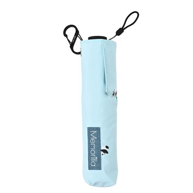形状記憶 晴雨兼用日傘 折りたたみ傘 メモリラパンダ 軽量50cm 【直送品】 返品・キャンセル・他商品と同時購入は不可