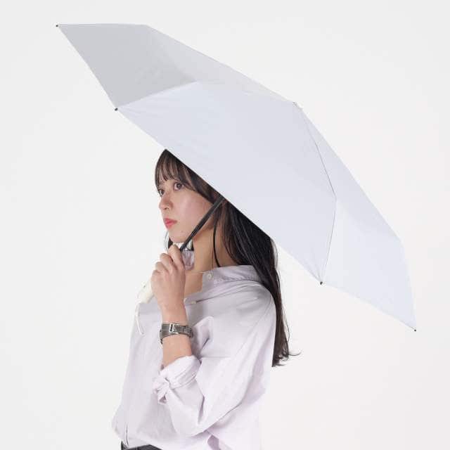 自動開閉 晴雨兼用日傘 折たたみ傘 ソラニ ミニ50cm GY 【直送品】 返品・キャンセル・他商品と同時購入は不可