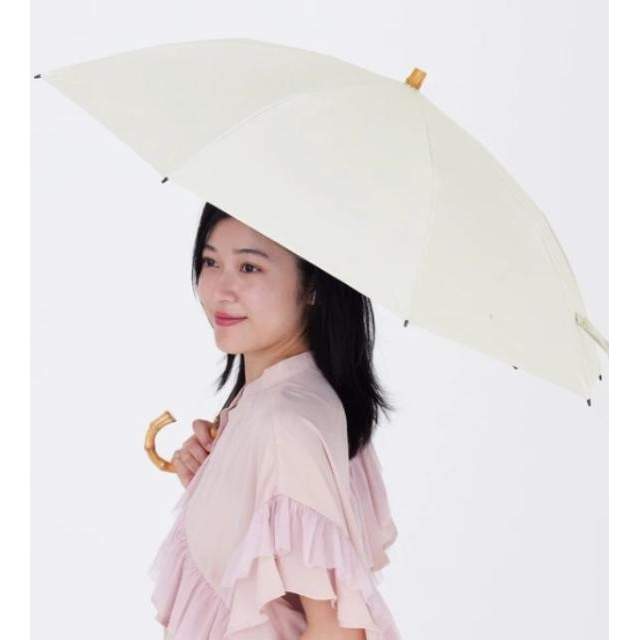 放射冷却 一級遮光 晴雨兼用 折畳傘 ラディクール 2way50cm BG 【直送品】 返品・キャンセル・他商品と同時購入は不可