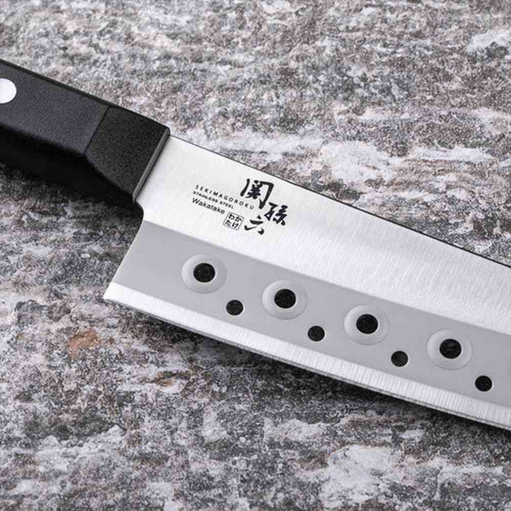 貝印 関孫六 わかたけ 三徳 穴あき165mm AB5419