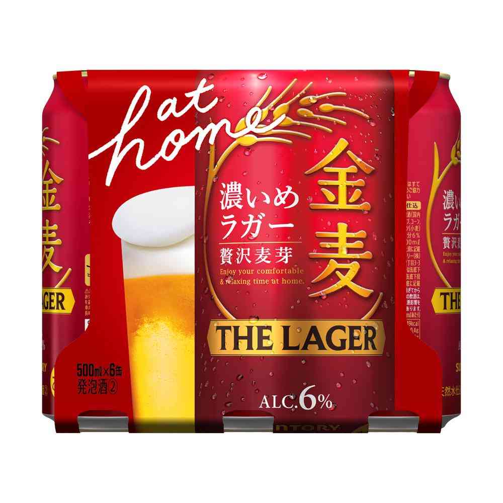 サントリー 金麦〈ザ・ラガー〉500ml×6本