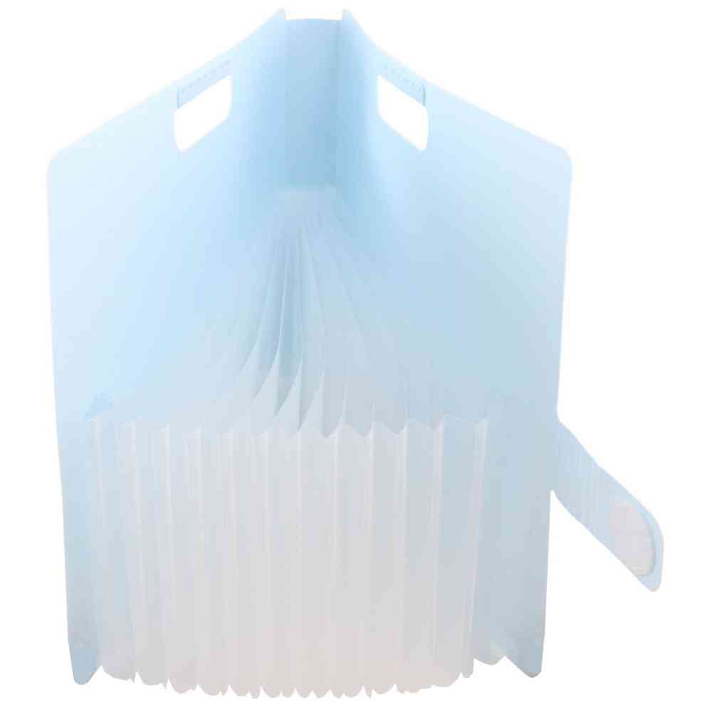 サクラクレパス こまごまファイル パステルブルー A4サイズ パステルブルー