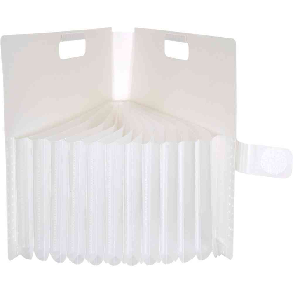 サクラクレパス こまごまファイル ホワイト A4サイズ ホワイト