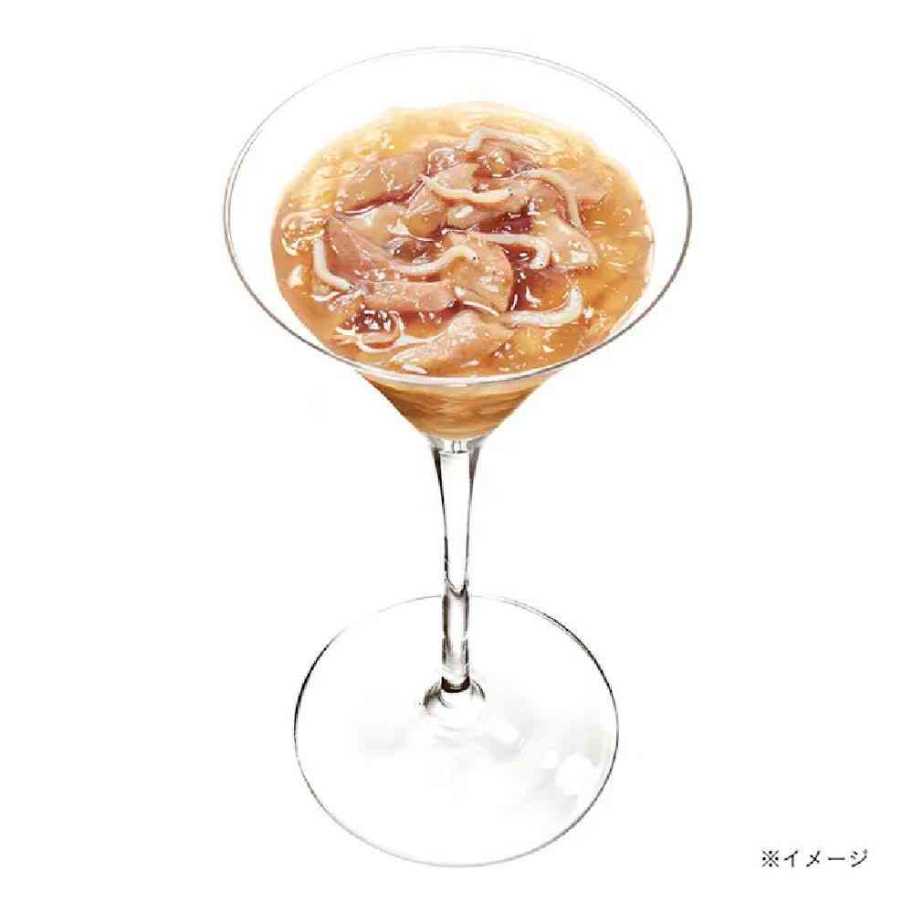 モンプチプチリュクス パウチジュレ まぐろとかつおのしらす添え 35g