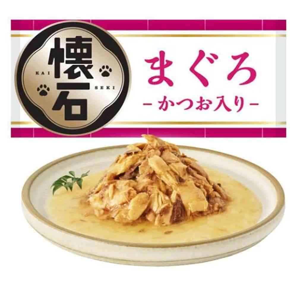 ペットライン 懐石 レトルト スープ まぐろ-かつお入り-40g