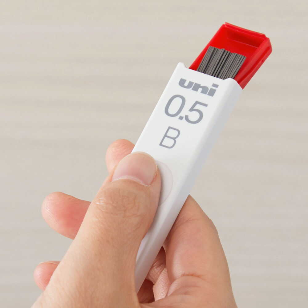 三菱鉛筆 ユニシャープ芯 0.5mm HB 3個パック