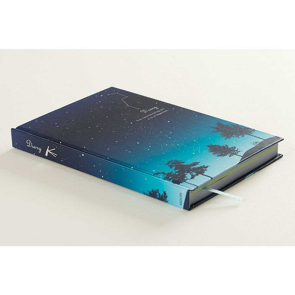 ミドリ 日記 星空柄 1冊