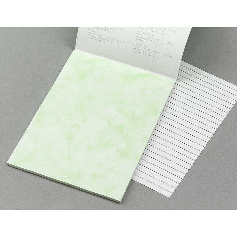 ミドリ 便箋 森色ノキモチ 1冊50枚
