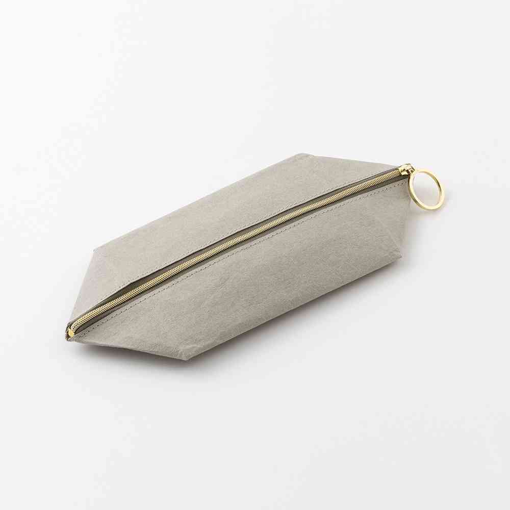 ミドリ ペントレーポーチ グレー 1個