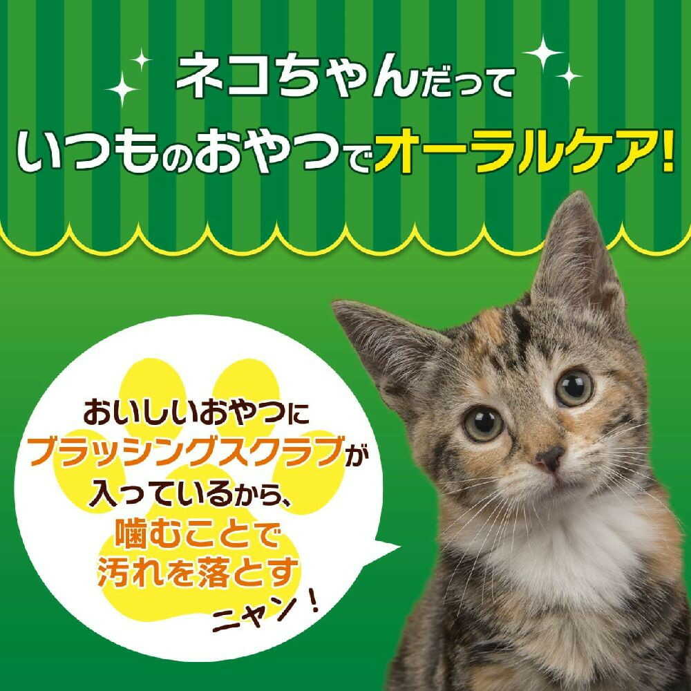 PETKISS 猫ちゃんの歯みがきおやつ にぼし 12G