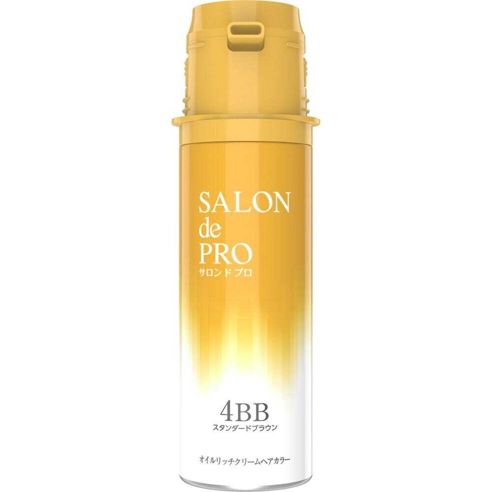 【医薬部外品】サロンドプロ オイルリッチクリームヘアカラー(白髪用)4BB スタンダードブラウン 1剤56g・2剤44g
