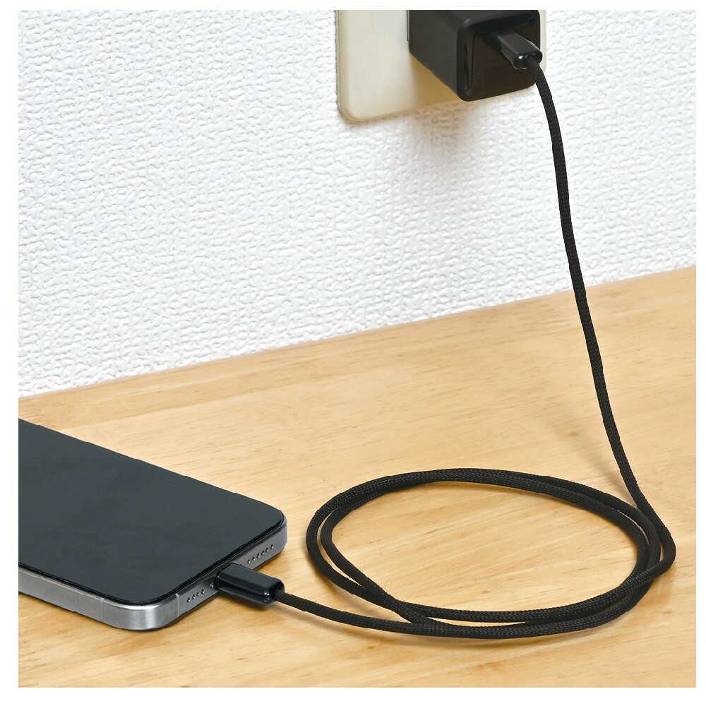 セイワ ナイロンUSBケーブル CtoC D638