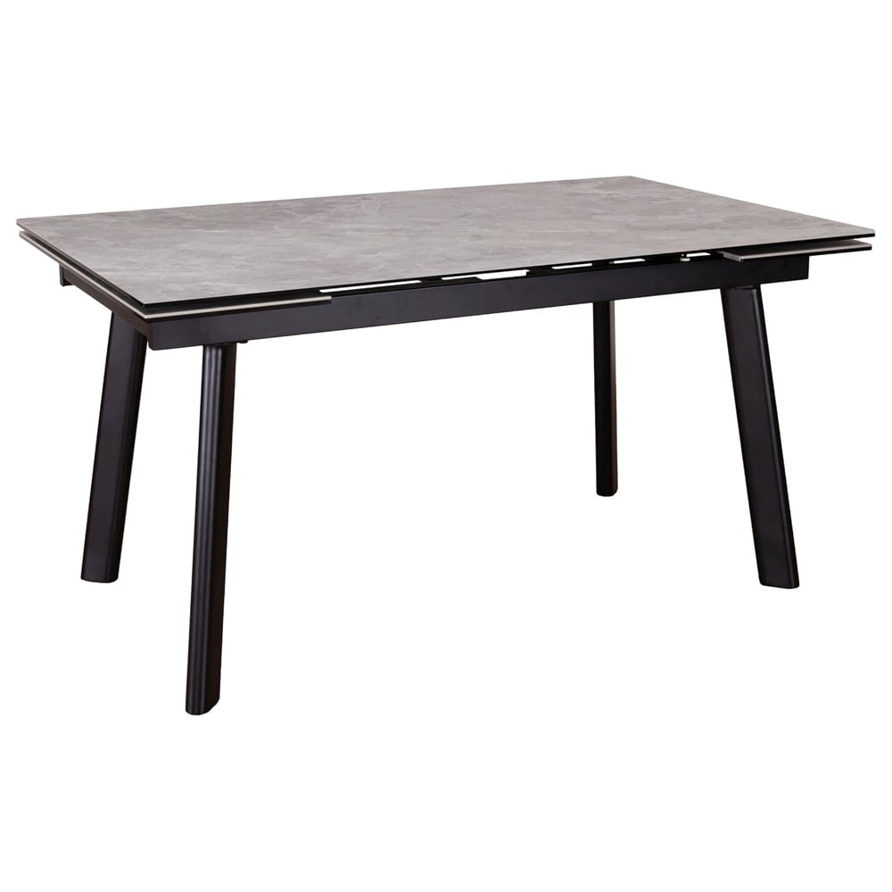 ダイニングテーブル 伸長 Grasty コーラルグレー メーカー直送▼返品・キャンセル不可【他商品との同時購入不可】