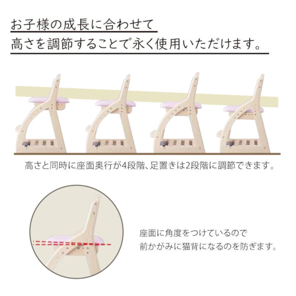 4ステップチェア 木製チェア ウォルナット×アイボリー PVC メーカー直送 ▼返品・キャンセル不可【他商品との同時購入不可】