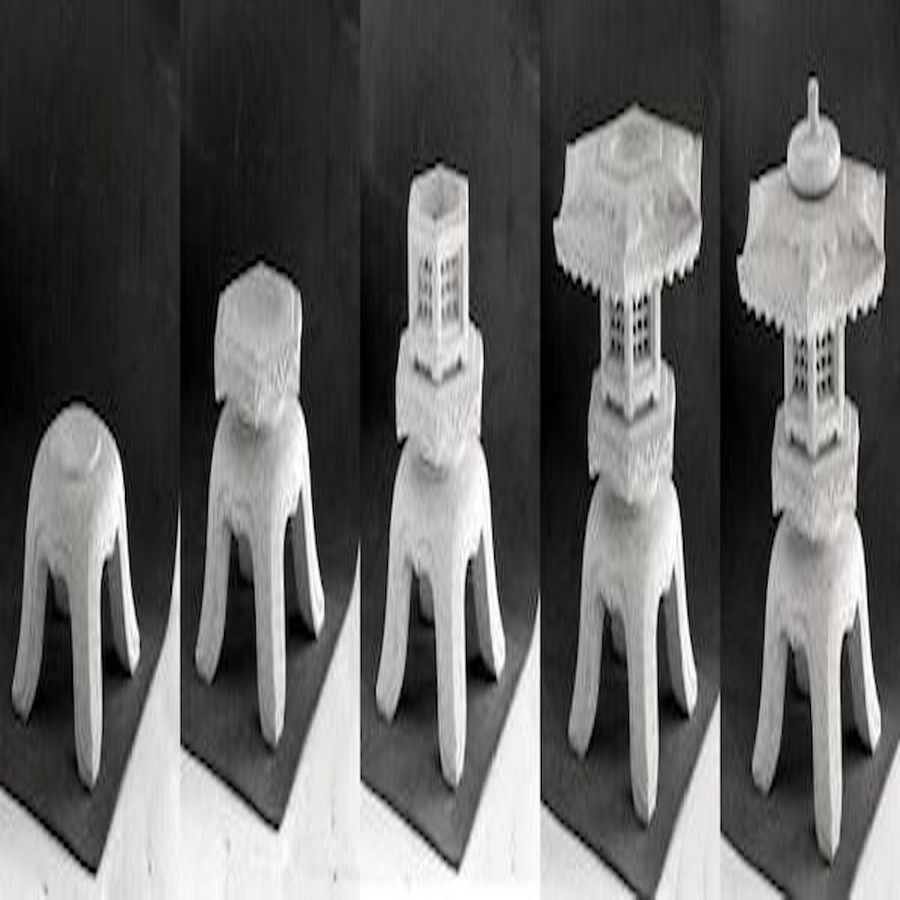 御影調 角雪見灯籠 1尺5寸 1316012 メーカー直送 ▼返品・キャンセル不可【他商品との同時購入不可】