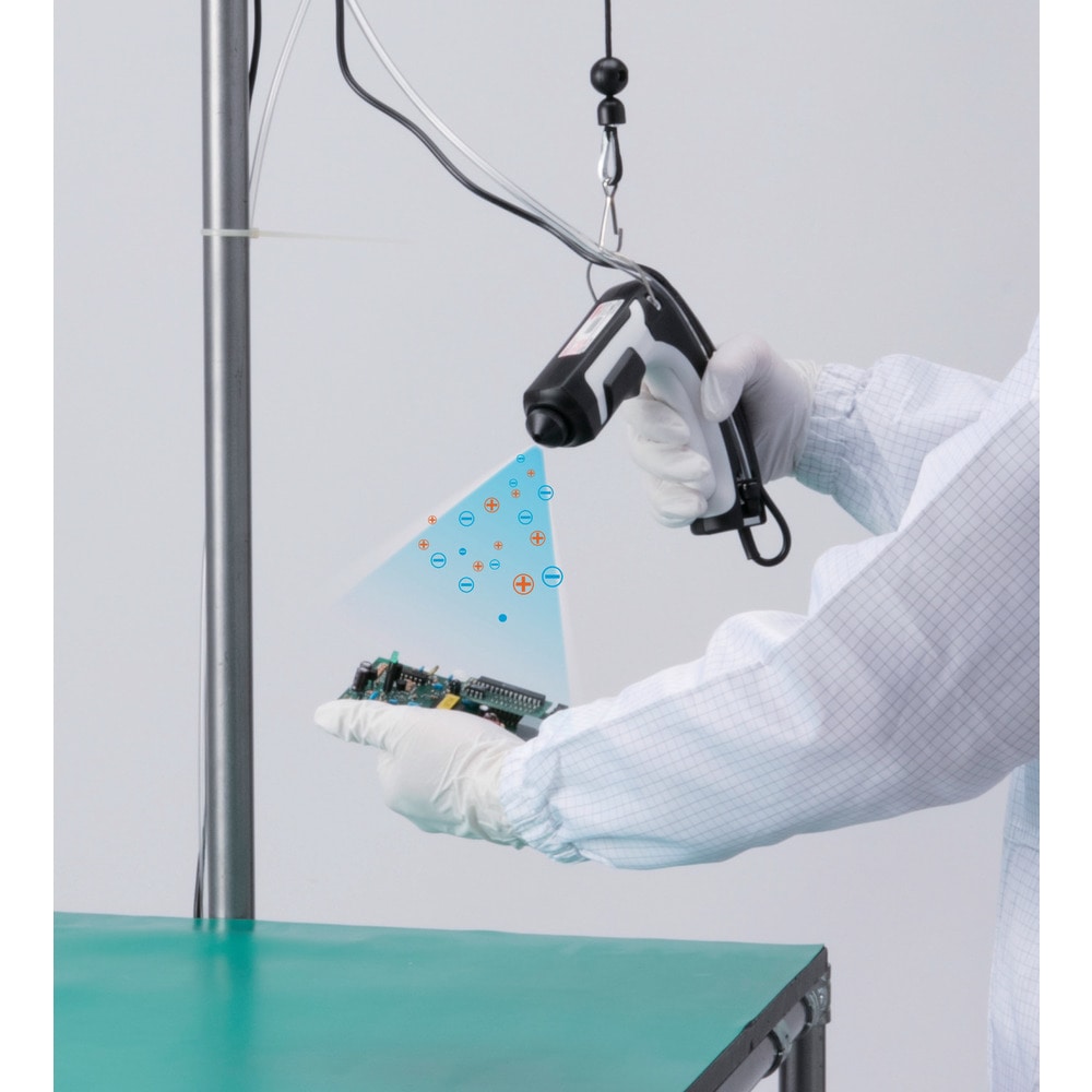 VESSEL 静電気除去イオンエアーガン オルカ No.G-2 【直送品】 返品・キャンセル・他商品と同時購入は不可