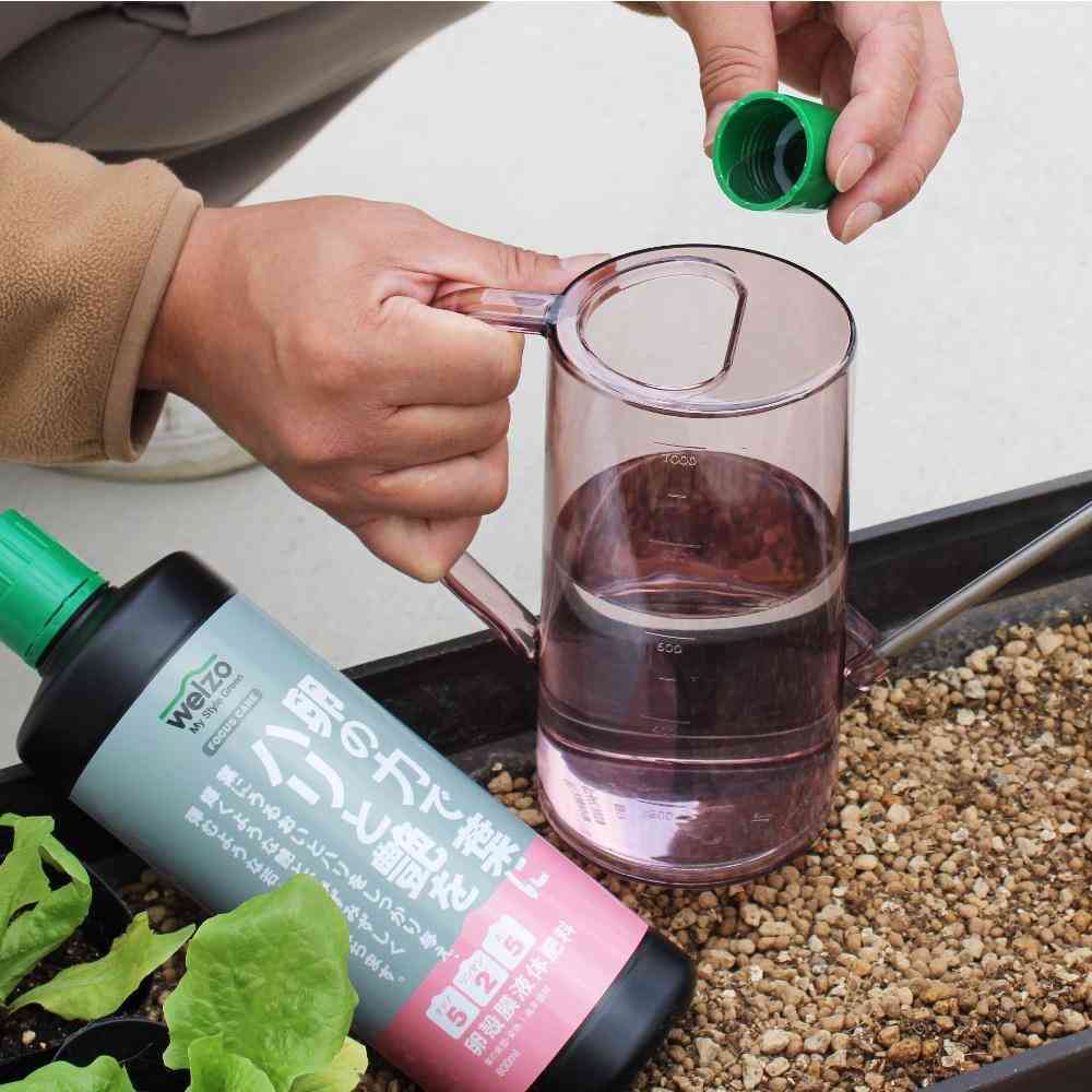 welzo 卵の力で葉にハリと艶を