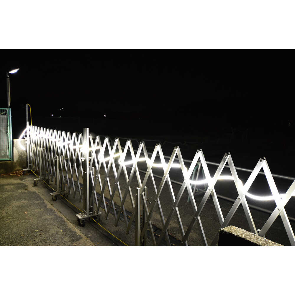 NICHIDO 帯状LED照明 両面発光 5m白シリコンタイプ 【直送品】 返品・キャンセル・他商品と同時購入は不可