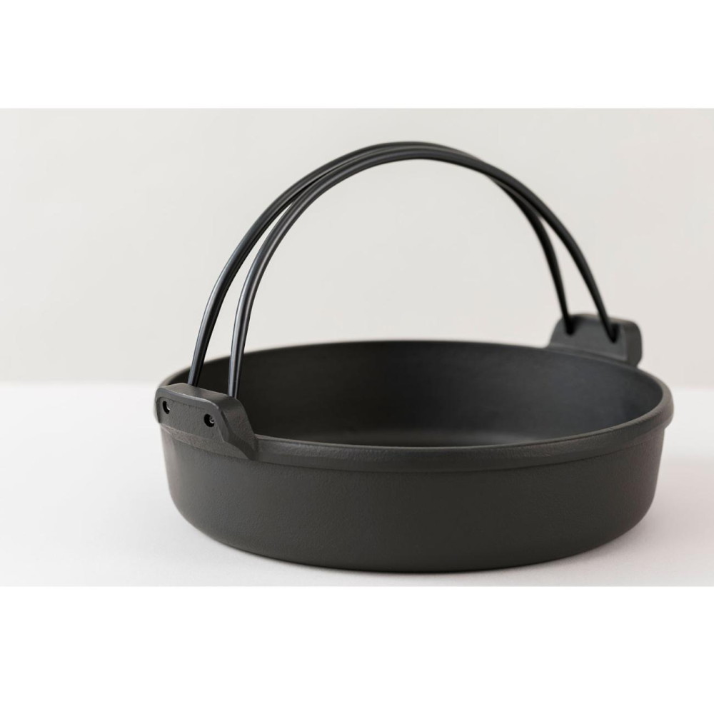 南部鉄器 すき焼き鍋 南部ツル付26 20039 メーカー直送 ▼返品・キャンセル不可【他商品との同時購入不可】