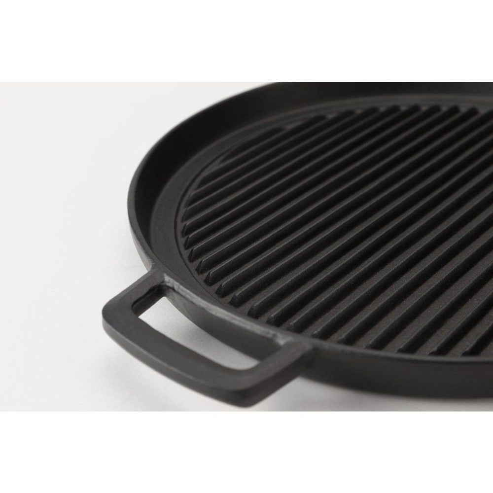 南部鉄器 グリルパン丸29cm 23051 メーカー直送 ▼返品・キャンセル不可【他商品との同時購入不可】