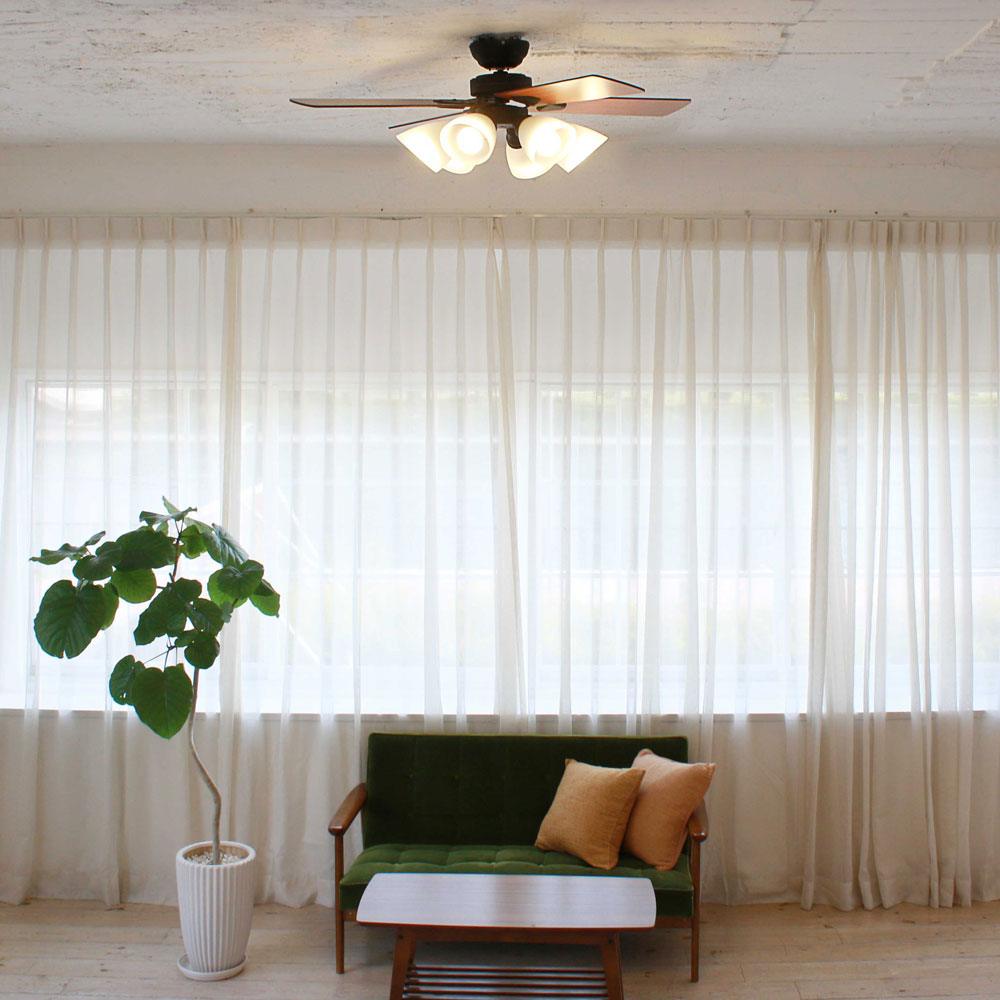 シーリングファン6灯 ホワイト BIG-102-BK メーカー直送▼返品・キャンセル不可【他商品との同時購入不可】