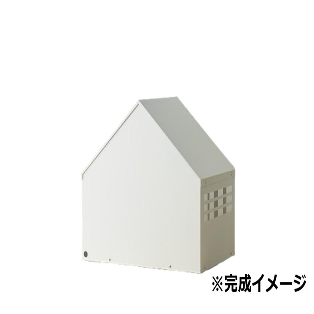 ペットハウス L ミルク S24-0553 メーカー直送 ▼返品・キャンセル不可【他商品との同時購入不可】