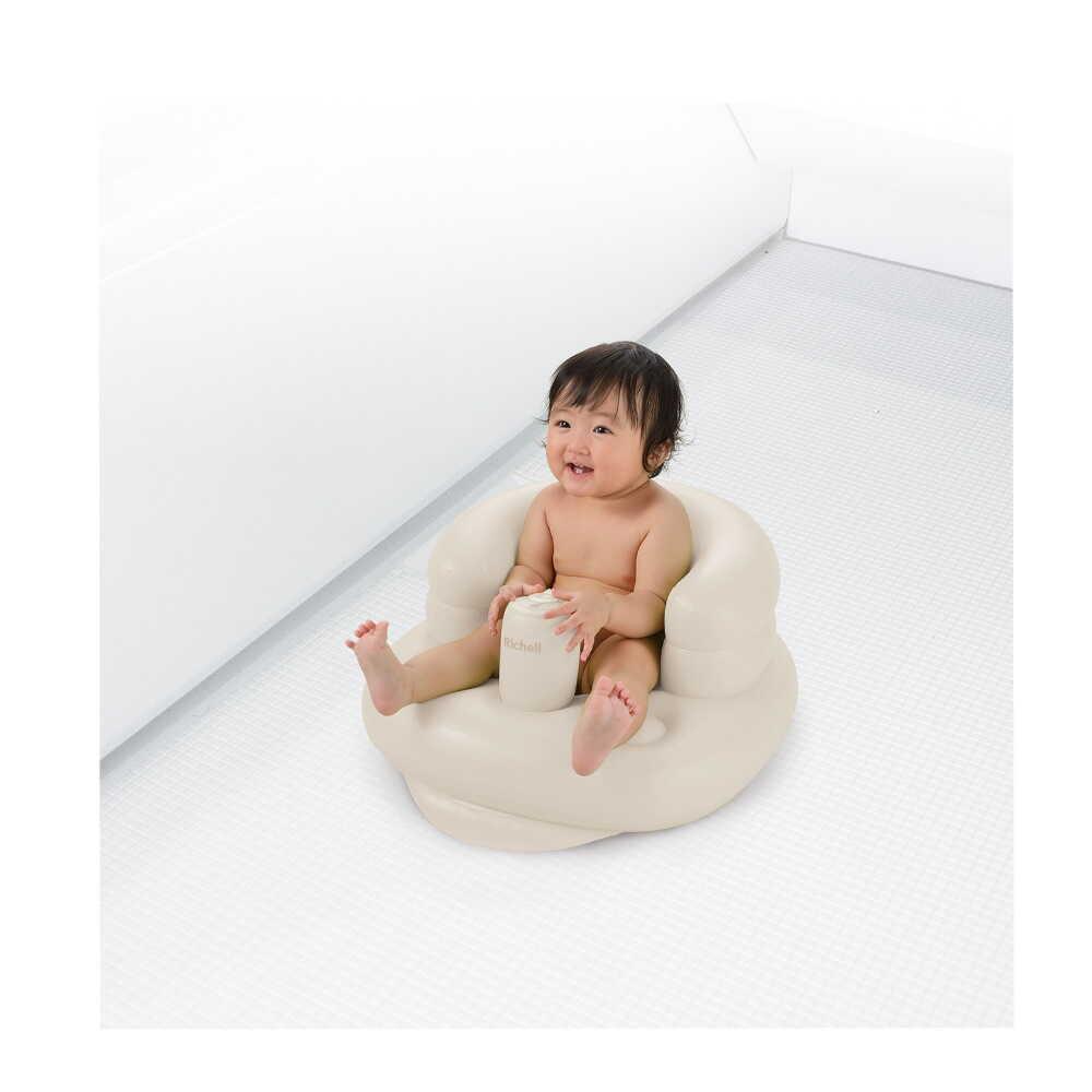 リッチェル ふかふか ベビーチェアK ベージュ
