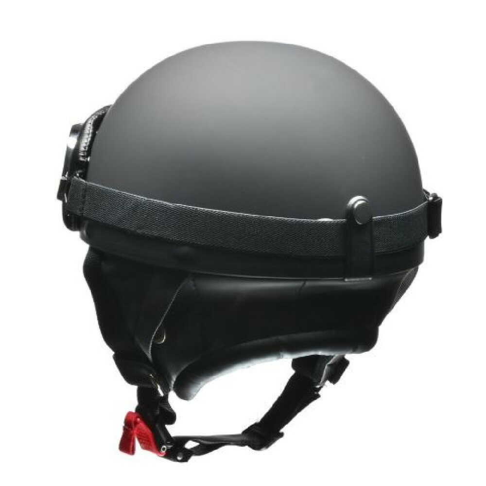 リ-ド工業 ビンテ-ジヘルメット マットブラック フリ- CR750MATBK マットブラック